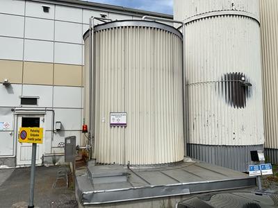 Översiktsbild av s/s Jacketed insulated storage tank 30.000L